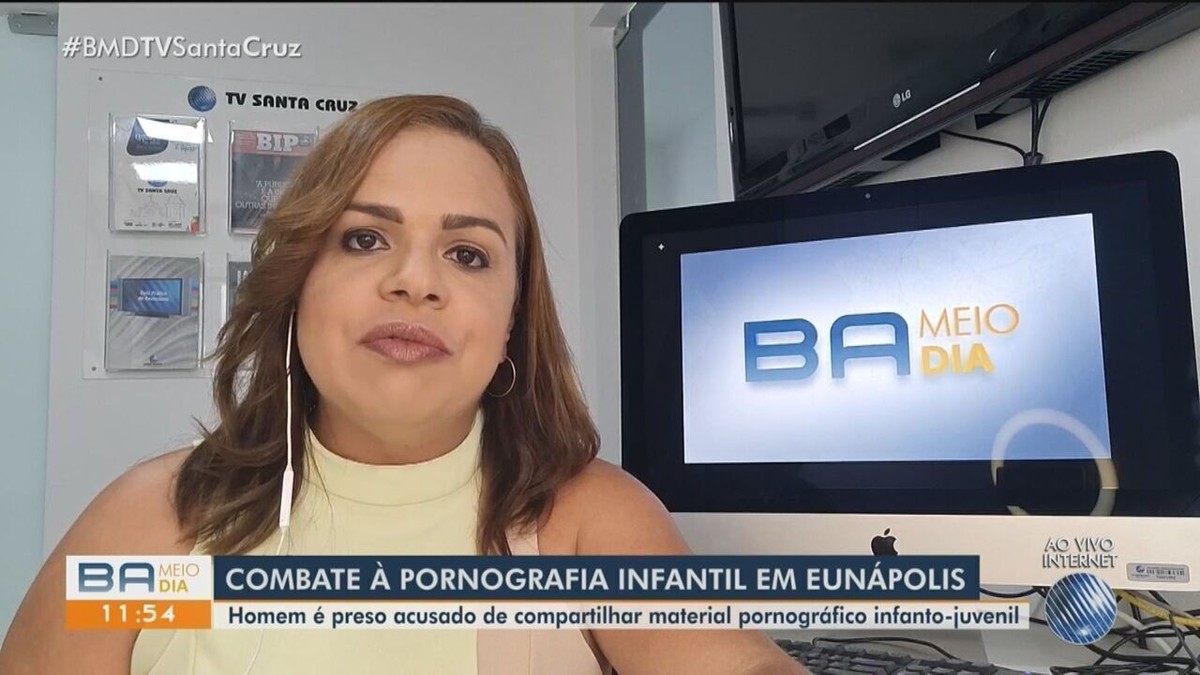 Suspeito é preso acusado de compartilhar pornografia infantil na Bahia