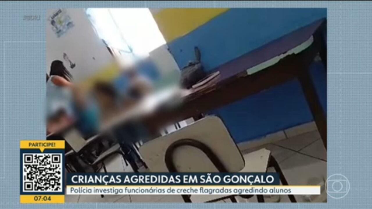 VÍDEO: crianças são agredidas em creche de São Gonçalo; espaço era clandestino