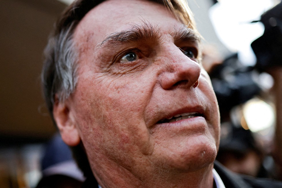 O ex-presidente Jair Bolsonaro, em imagem de agosto de 2023 — Foto: Ueslei Marcelino/Reuters