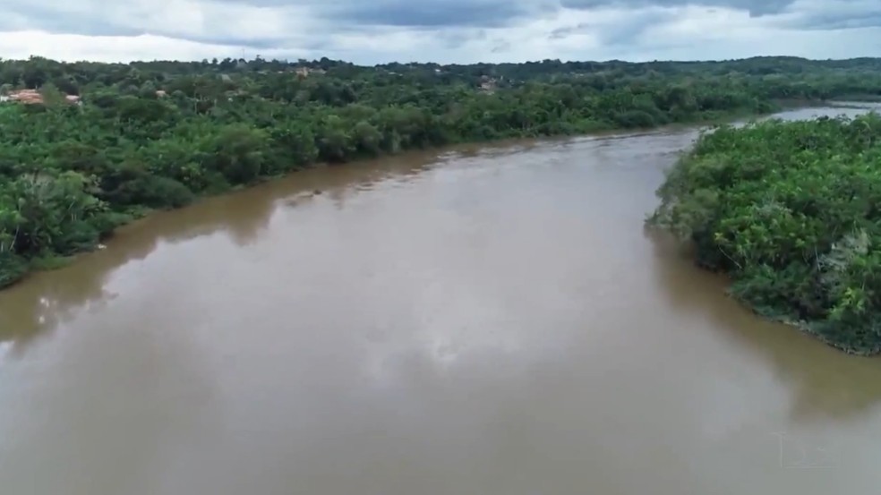 Cidade de Morros, no Maranhão — Foto: Reprodução/TV Mirante