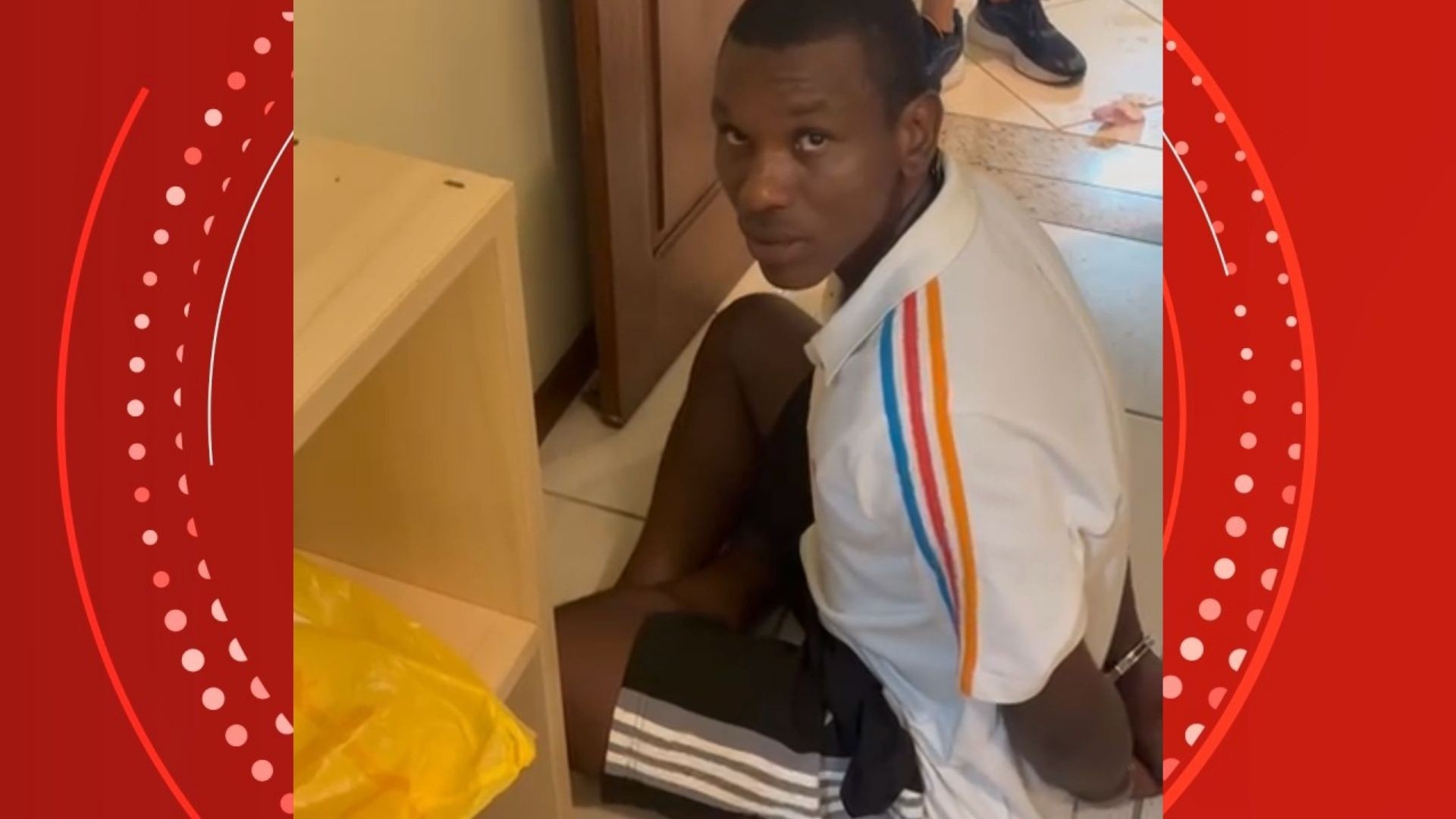 VÍDEO: casa é invadida e criminoso é trancado no quarto pelas próprias vítimas, em Vila Velha 