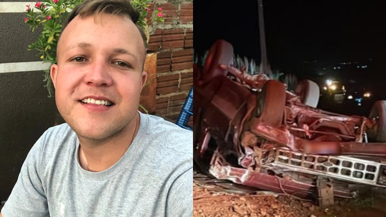 Motociclista morre após ser atingido por caminhonete que o próprio tio dirigia, no Paraná