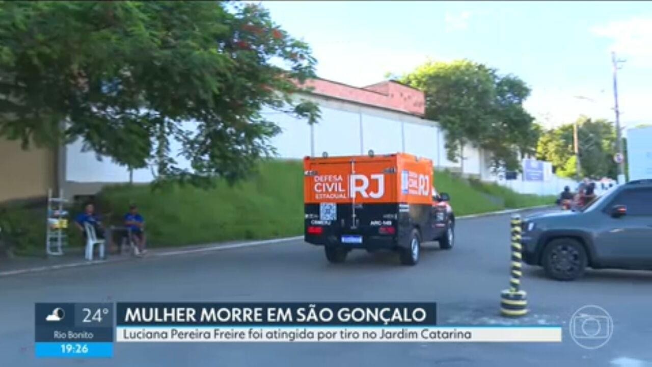 Mulher morre após ser baleada em São Gonçalo