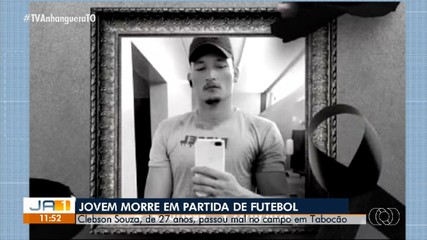 Jogador morre durante partida de futebol em Tabocão