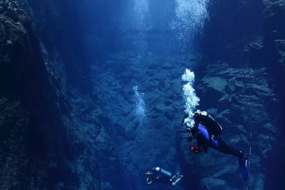 Mergulho Avançado na Lagoa Misteriosa. — Foto: Grupo Rio da Prata