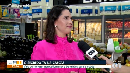 Nutricionista dá dicas de como reaproveitar cascas de alimentos