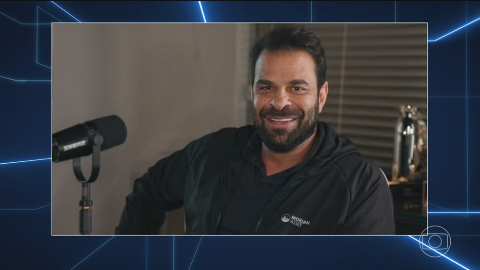 Fabiano Zettel, cunhado de Vorcaro, recebeu quase R$ 200 milhões de fundo suspeito de lavagem de dinheiro — Foto: Jornal Nacional/ Reprodução