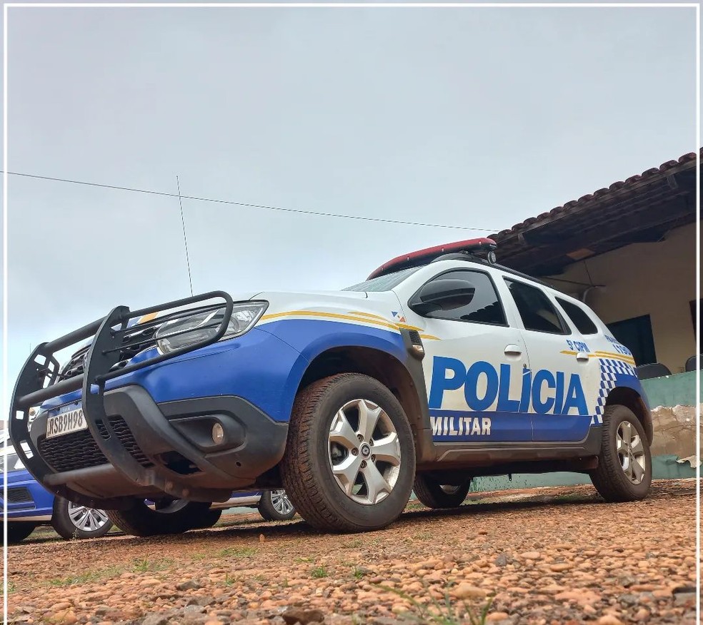 Carro da Polícia Militar do Tocantins — Foto: Divulgação/ PM