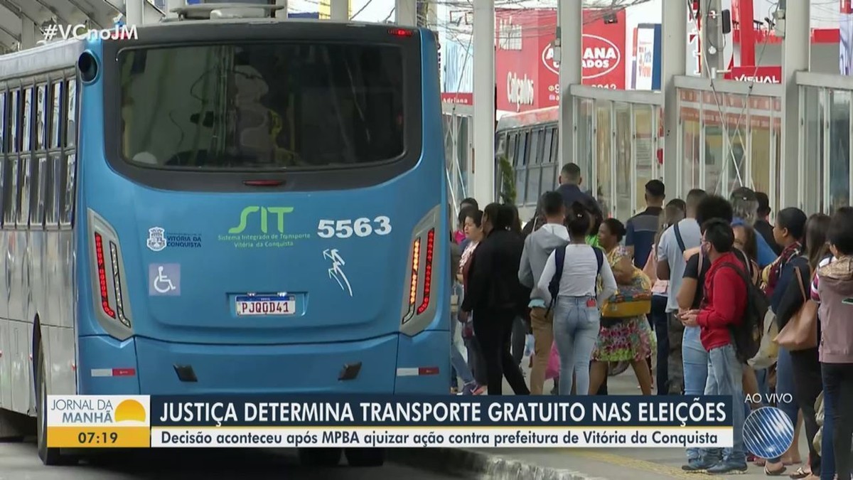 Semob amplia frota de ônibus neste domingo (2) para facilitar acesso de  eleitores a locais de votação - Prefeitura Municipal de Vitória da  Conquista - PMVC