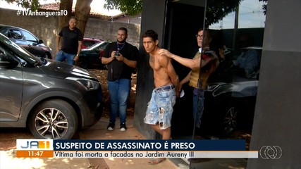 Suspeito de matar homem a facadas no Aureny III é preso