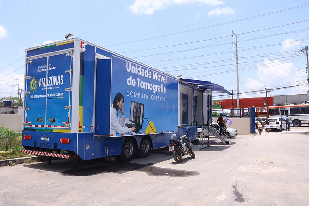 Carreta da Saúde em Manaus — Foto: Divulgação/SES-AM