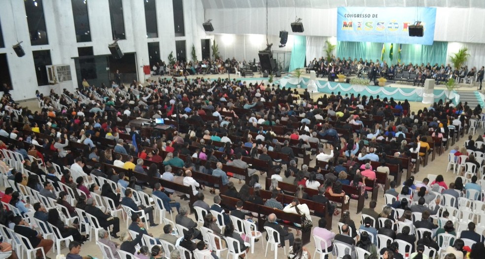 Congresso evangélico reúne milhares de pessoas em Vilhena | Vilhena e Cone Sul | G1