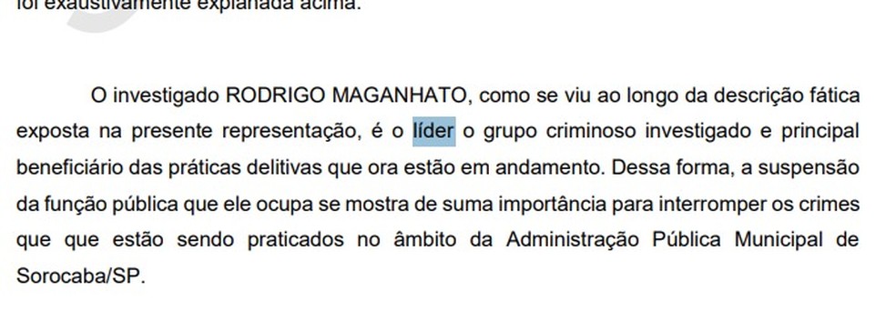 Polícia Federal aponta Rodrigo Manga como líder de organização criminosa e beneficiário de esquema — Foto: Reprodução