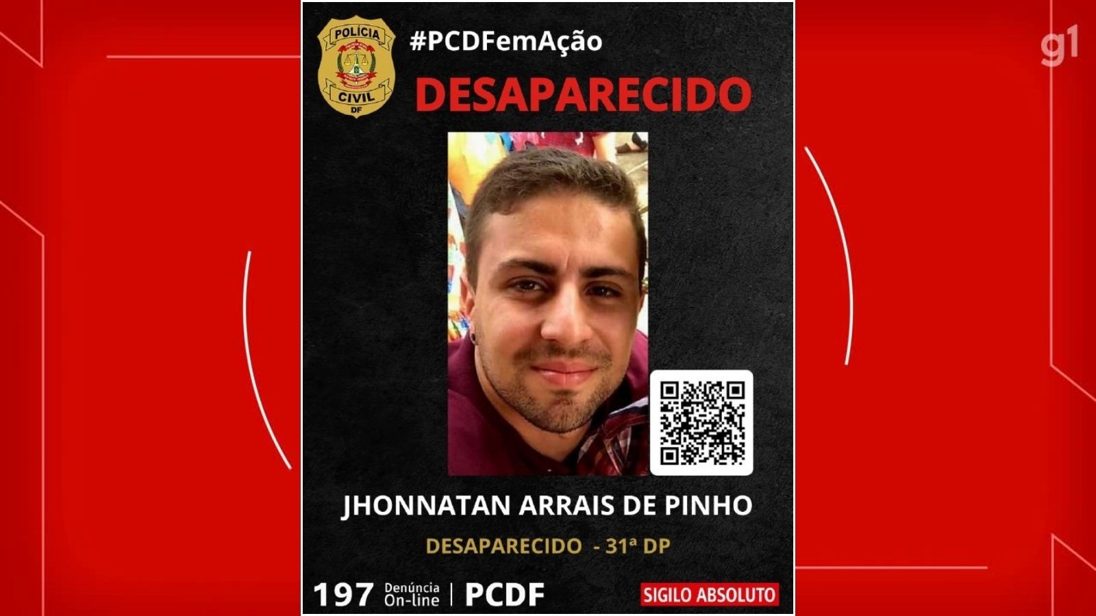 Homem desaparece em Planaltina após ameaças de agiotas; PCDF investiga
