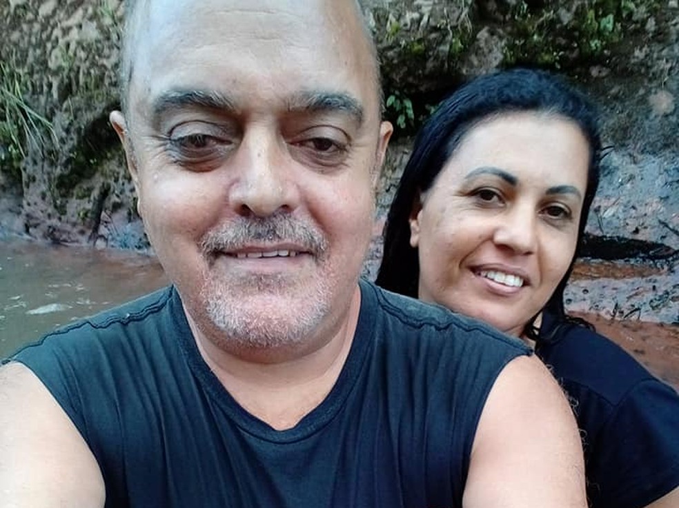 Paulo Henrique Santiago matou a esposa Simone Rodrigues Santiago a facadas em Dracena (SP) — Foto: Reprodução/Facebook
