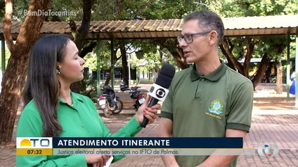 Justiça eleitoral oferta serviços no campus do IFTO em Palmas