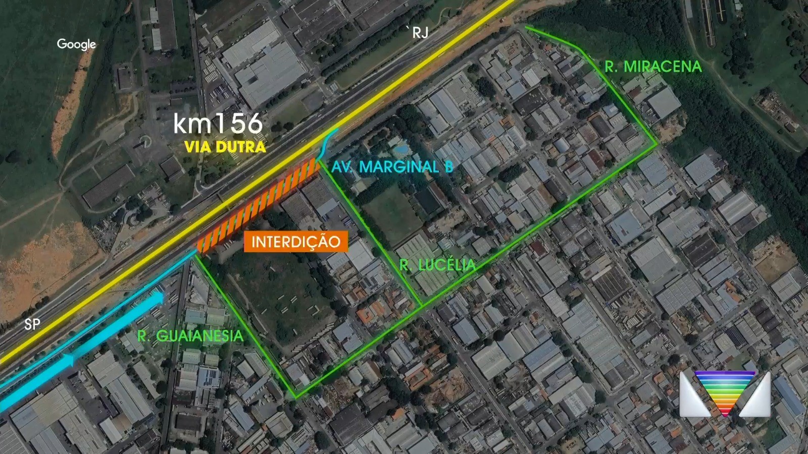 Confira mudanças no trânsito para obras na marginal da Dutra em São José dos Campos