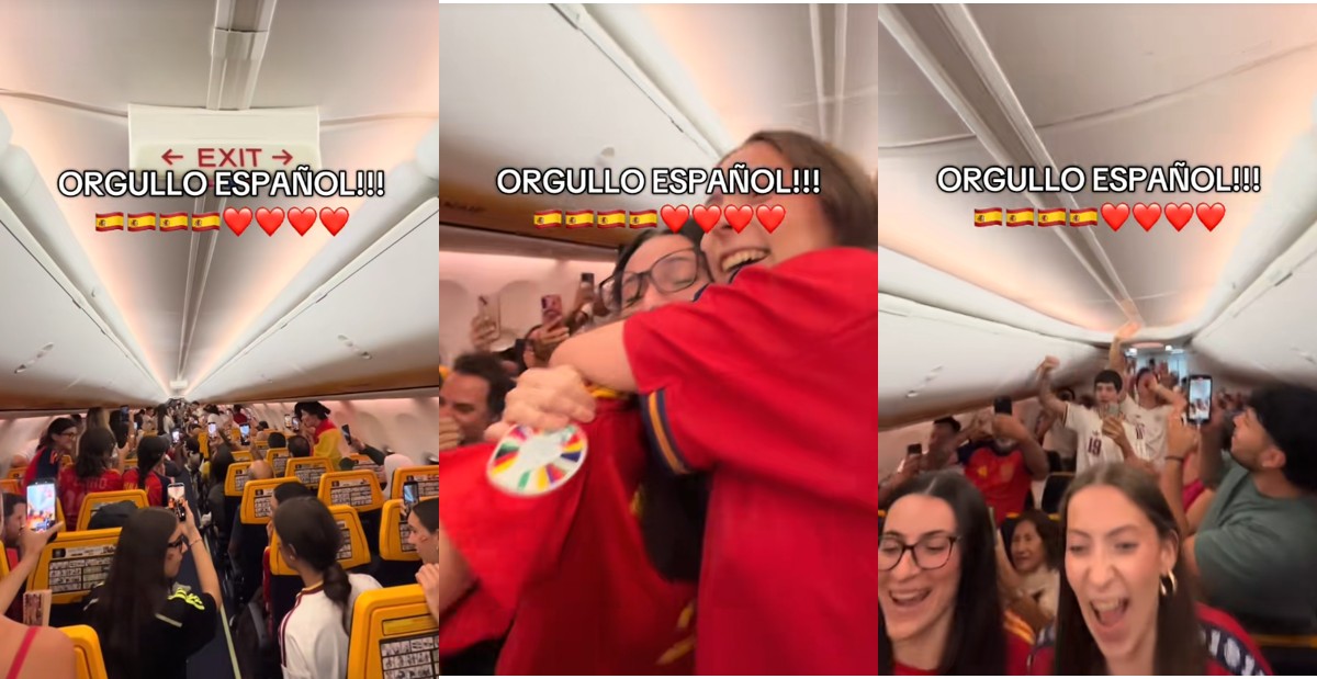 Piloto comunica vitória da Espanha na Copa do Mundo durante voo