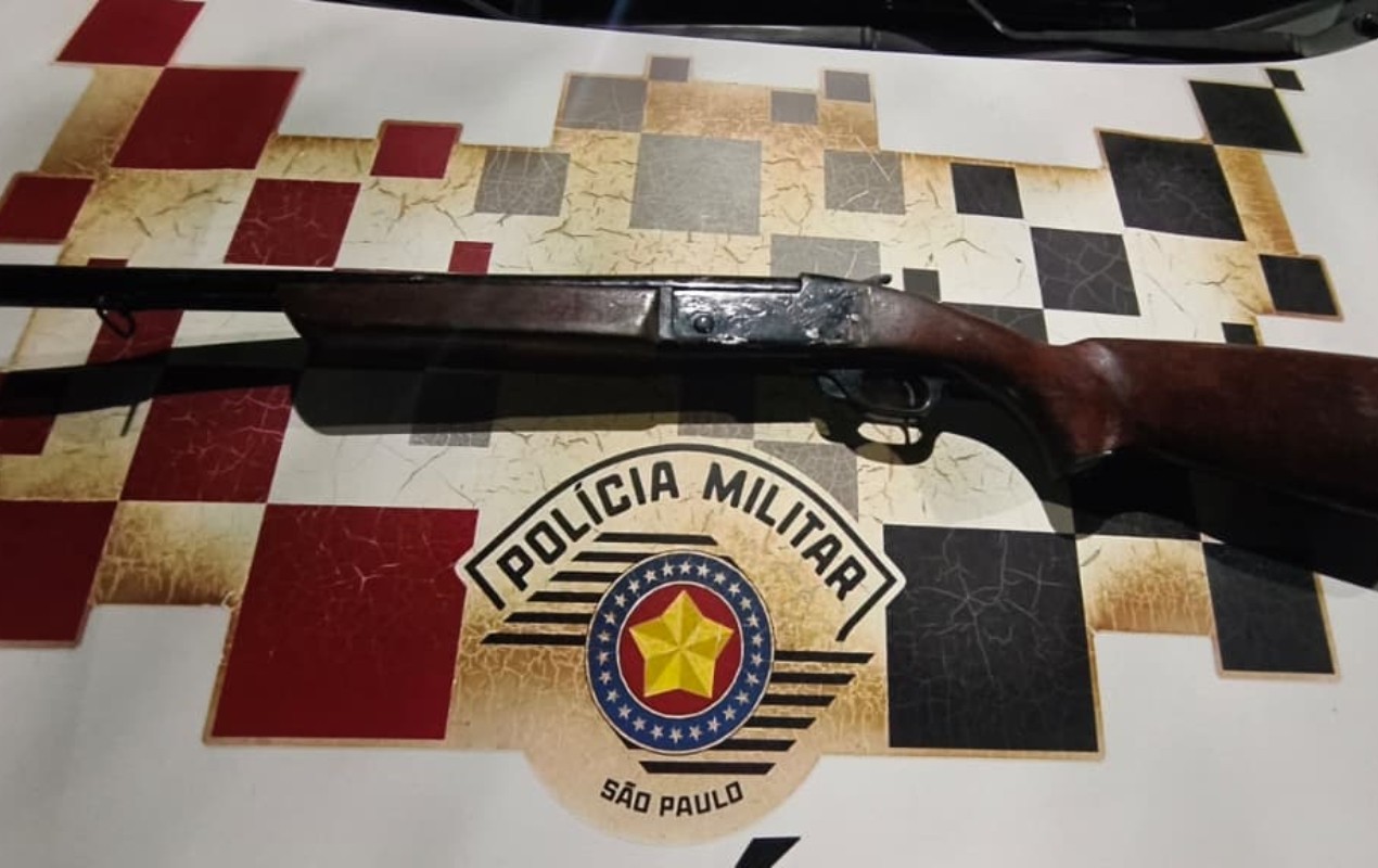 Homem é preso em Itupeva suspeito de agredir mulher grávida e dar tiros de espingarda para o alto