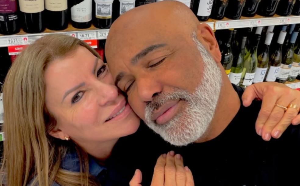Rick e Geralda Helena são casados há mais de 40 anos. — Foto: Reprodução/Instagram/GeHelena01