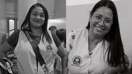 Sob forte comoção, servidoras mortas em ataque no Instituto São José são enterradas