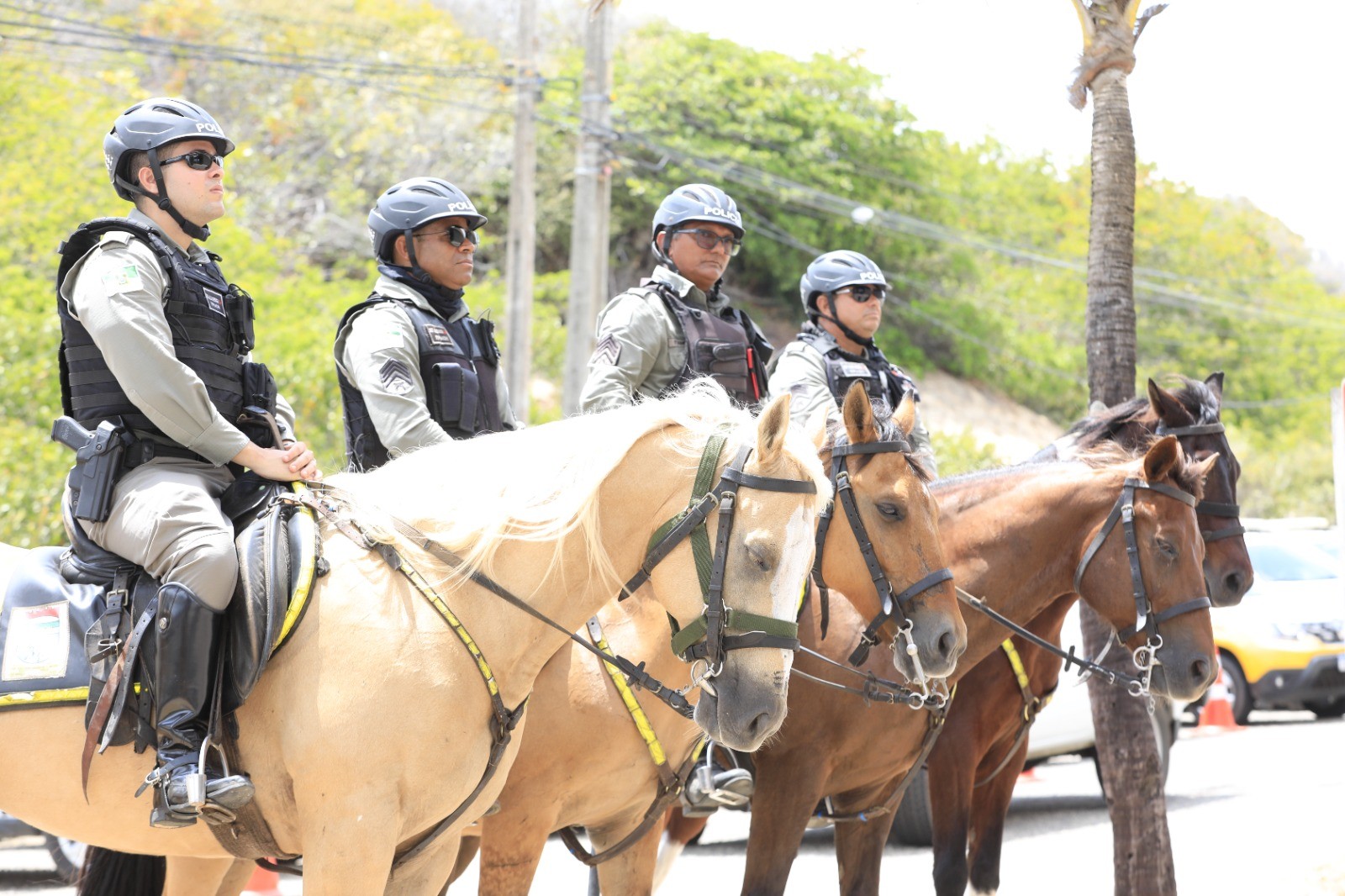 Operação Verão 2025 tem início com efetivo de 1,3 mil policiais por dia no litoral do RN