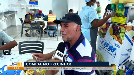 Veja como foi o atendimento no restaurante popular em Araguaína
