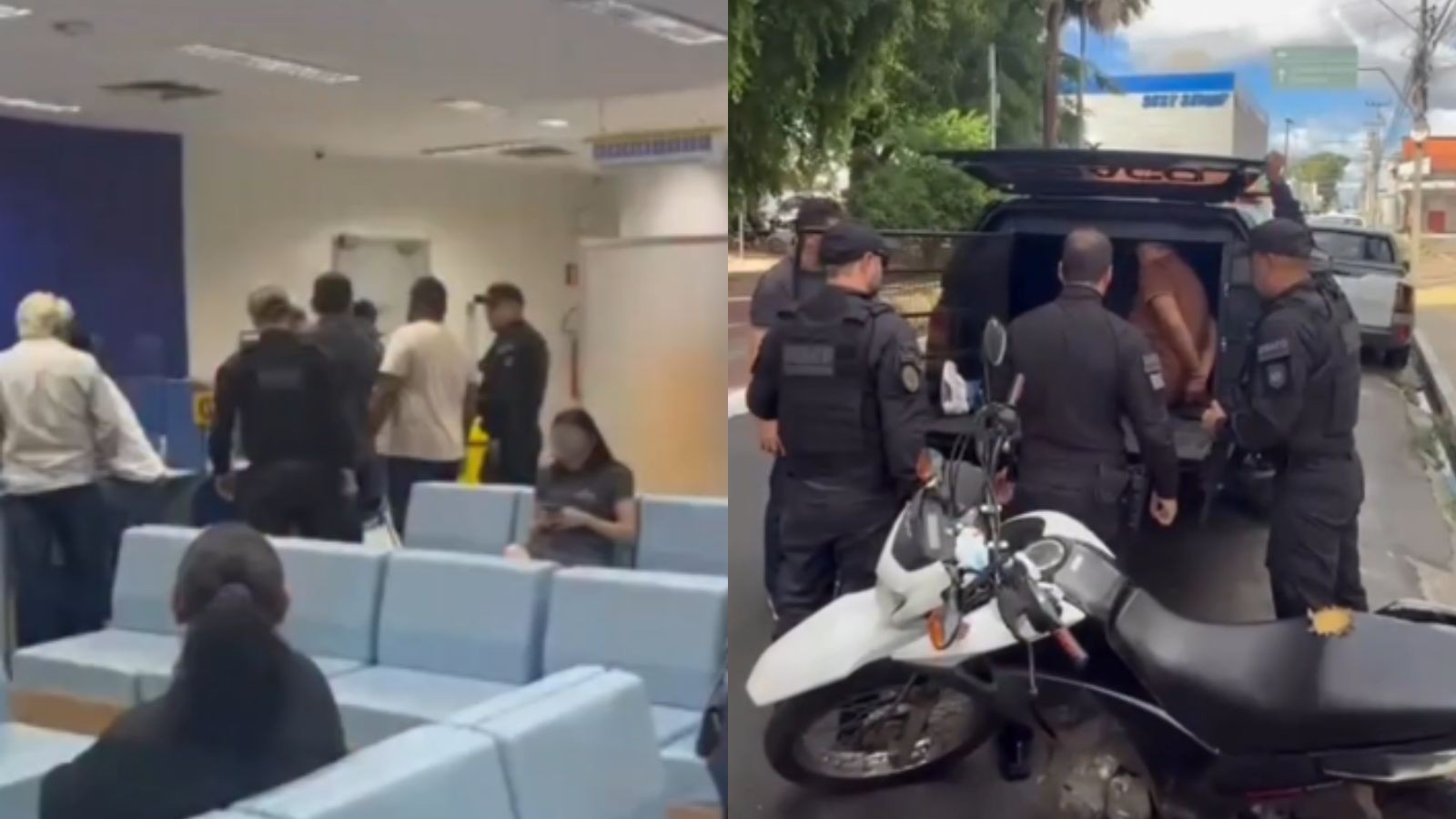 Casal é preso ao tentar sacar R$ 200 mil com documentos falsos em banco de Teresina