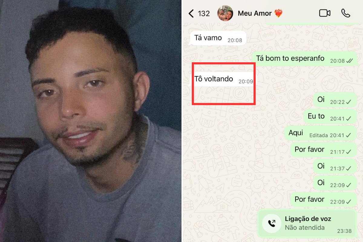 Namorada de turista que desapareceu diz que ele já havia citado que era perseguido: 'Estava muito triste' 