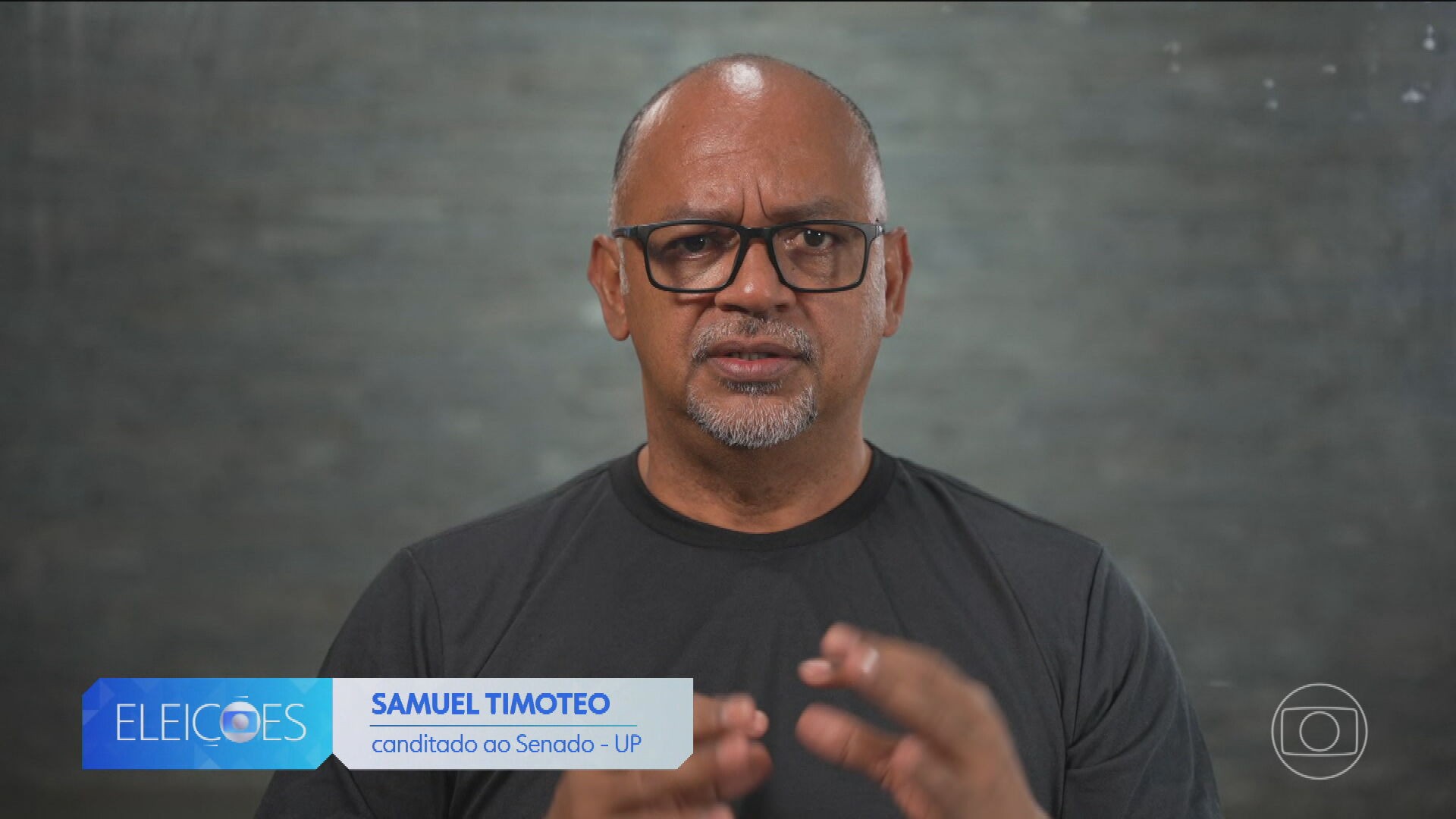 Qual é o número de Samuel Timoteo (UP) para o Senado em Pernambuco?