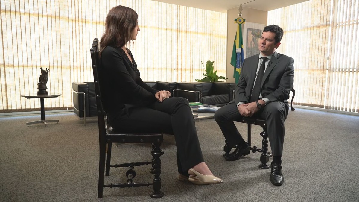 25 Anos De Globonews Reveja Entrevista De Andreia Sadi Com Sergio Moro Especial 25 Anos G1 9080