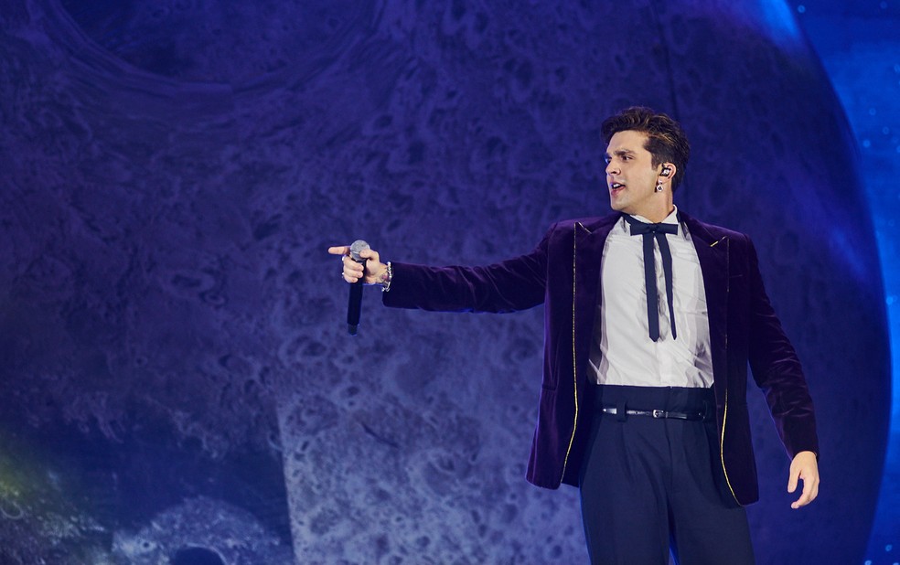 Luan Santana faz show em Natal nesta sexta-feira (6) — Foto: Érico Andrade/g1