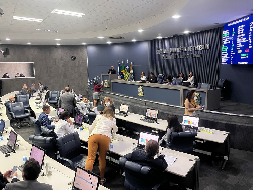 Câmara Municipal de Teresina (CMT) — Foto: Isabela Leal /g1 PI