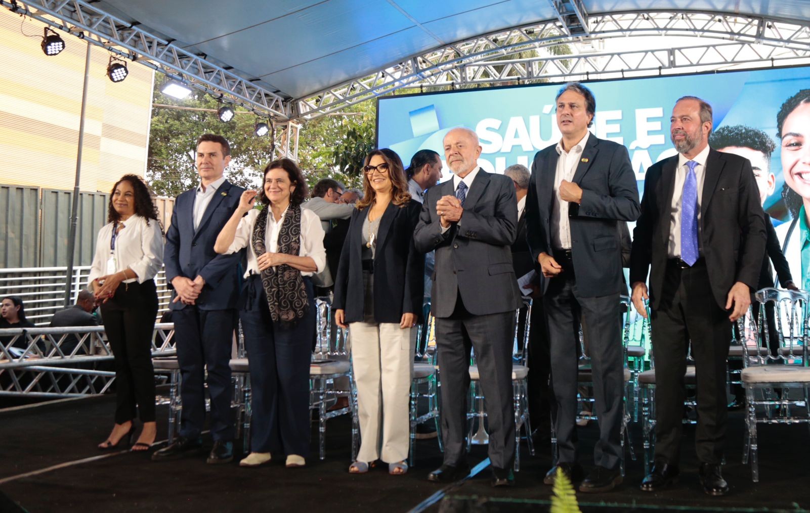 Lula participa de inauguração de novo HC-UFU em Uberlândia: 'Vamos fazer funcionar totalmente'