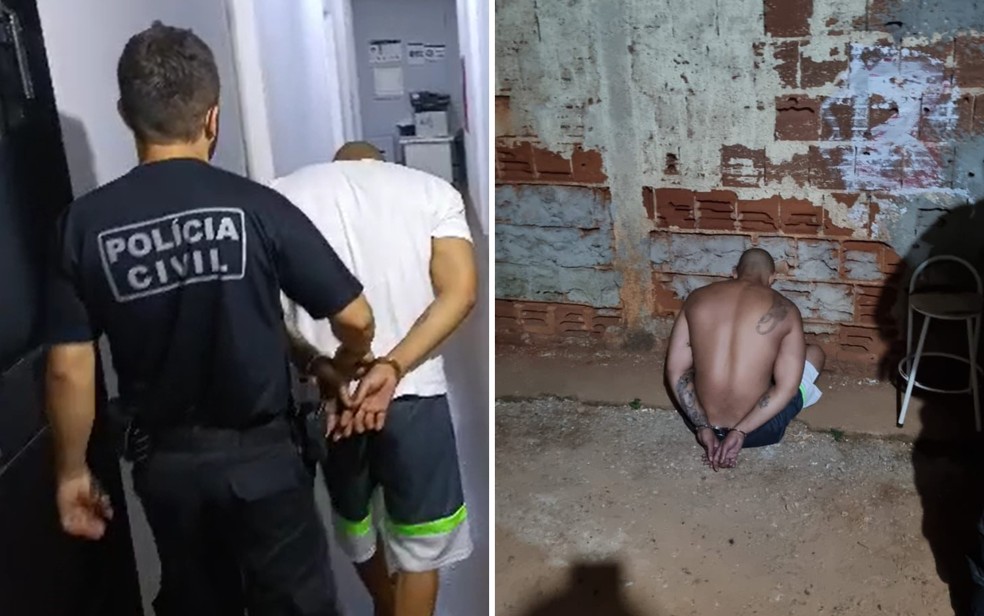 Suspeitos de integrar facção criminosa que planejou sequestro de juíza do DF são presos — Foto: Divulgação/Polícia Civil do DF