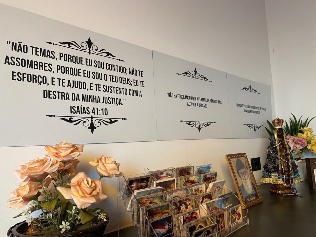 Caminho dos Devotos, entre Presidente Prudente e Regente Feijó, no interior paulista — Foto: Beatriz Jarins/g1