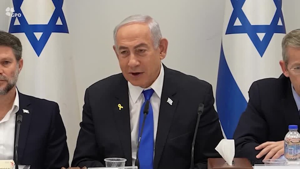 Benjamin Netanyahu — Foto: PMO / REUTERS