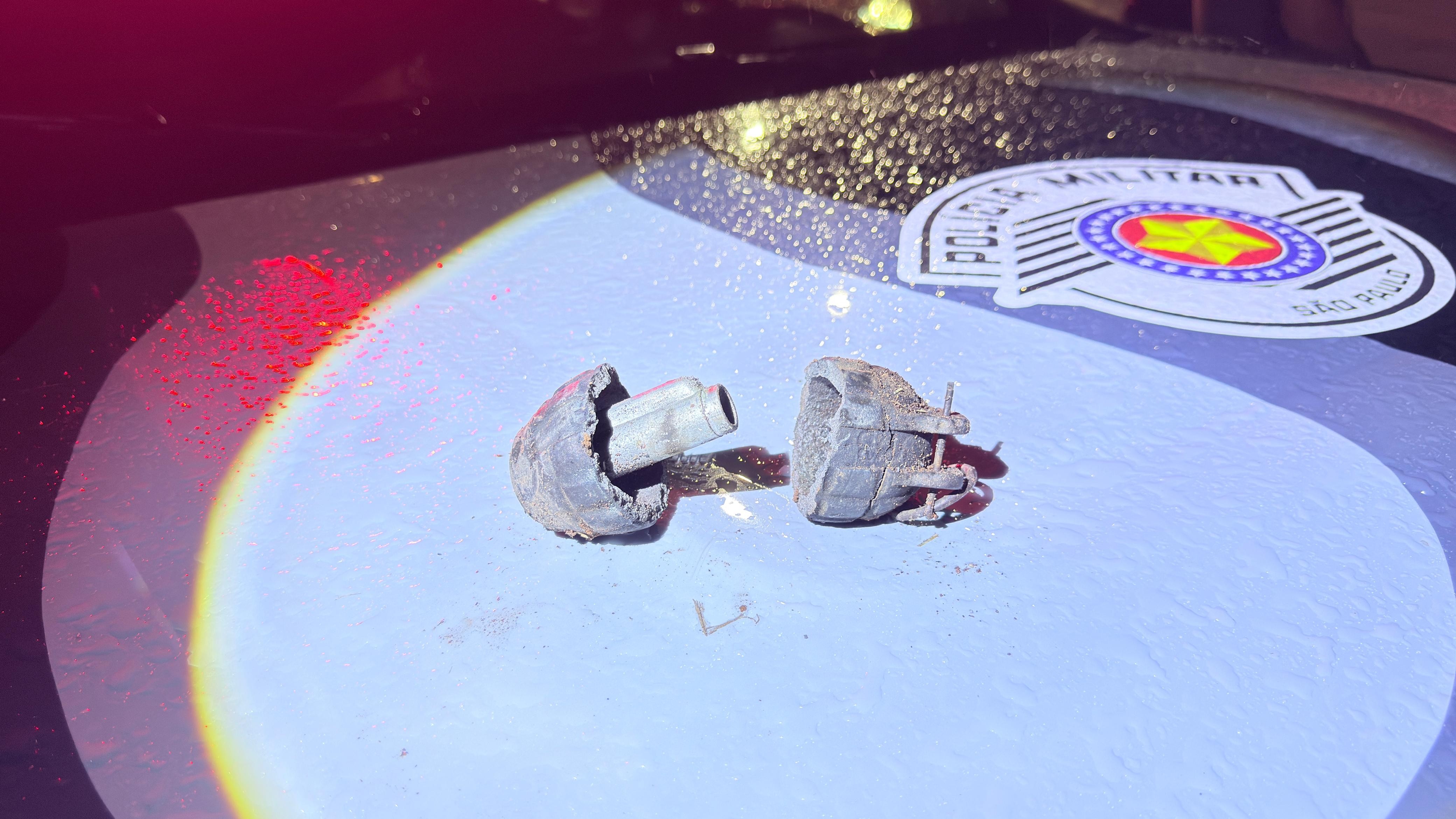 Objeto similar a granada é encontrado embaixo de árvore e detonado pelo Gate em Indaiatuba