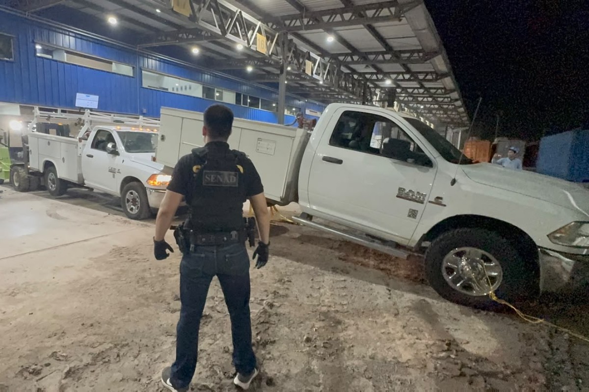 Autoridades paraguaias interceptam caminhonetes com maconha premium destinadas ao Brasil