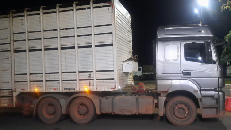 PRF apreende mais de 70 comprimidos de anfetamina em posse de caminhoneiros no MA. — Foto: Divulgação/PRF