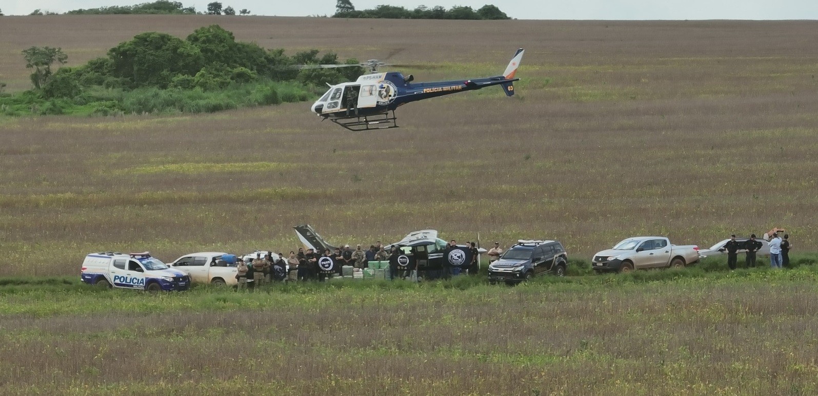 Operação apreende drogas em avião e prende suspeitos de tráfico interestadual