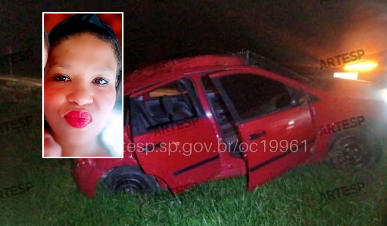 Grave acidente mata mulher de 36 anos e fere 3 em rodovia no interior de SP