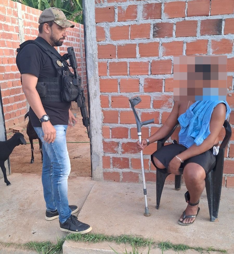 Condenado por homicídio que perdeu a perna durante assalto é preso na Zona Sul de Teresina