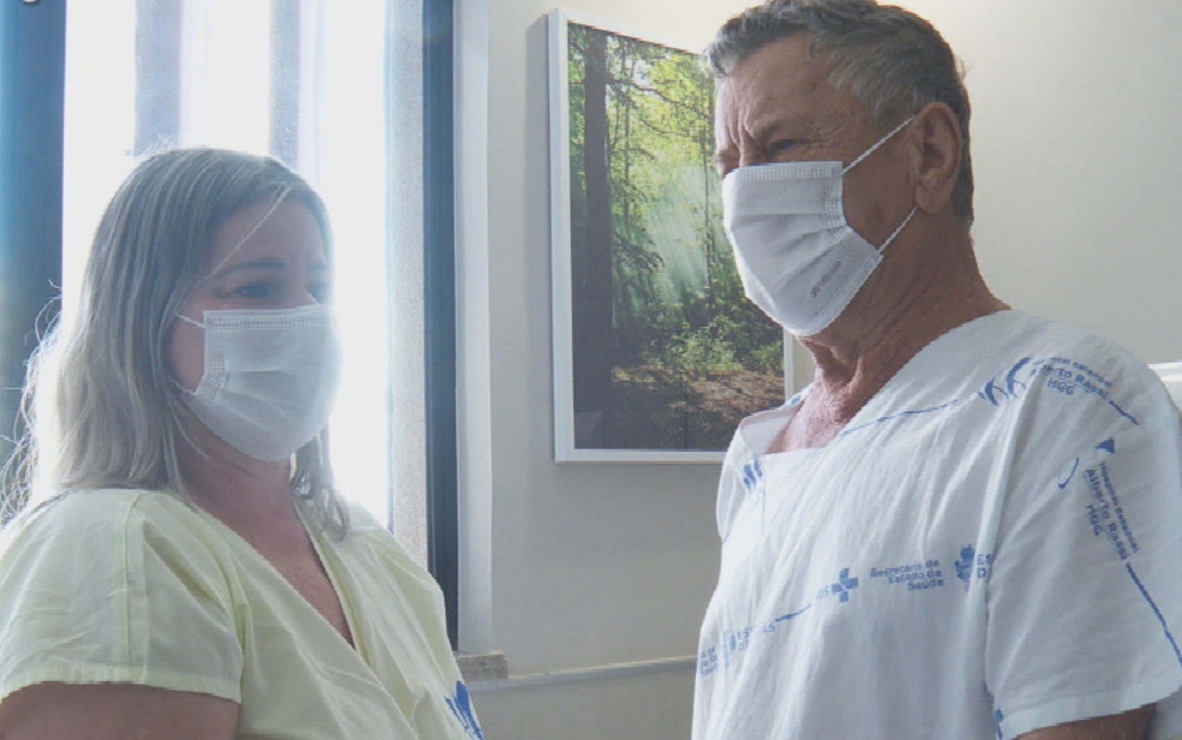 Fazendeira se emociona ao doar rim para o marido: 'Doando uma nova vida'