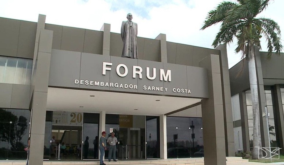 Fachada do Fórum Desembargador Sarney Costa em São Luís. — Foto: Foto: Divulgação