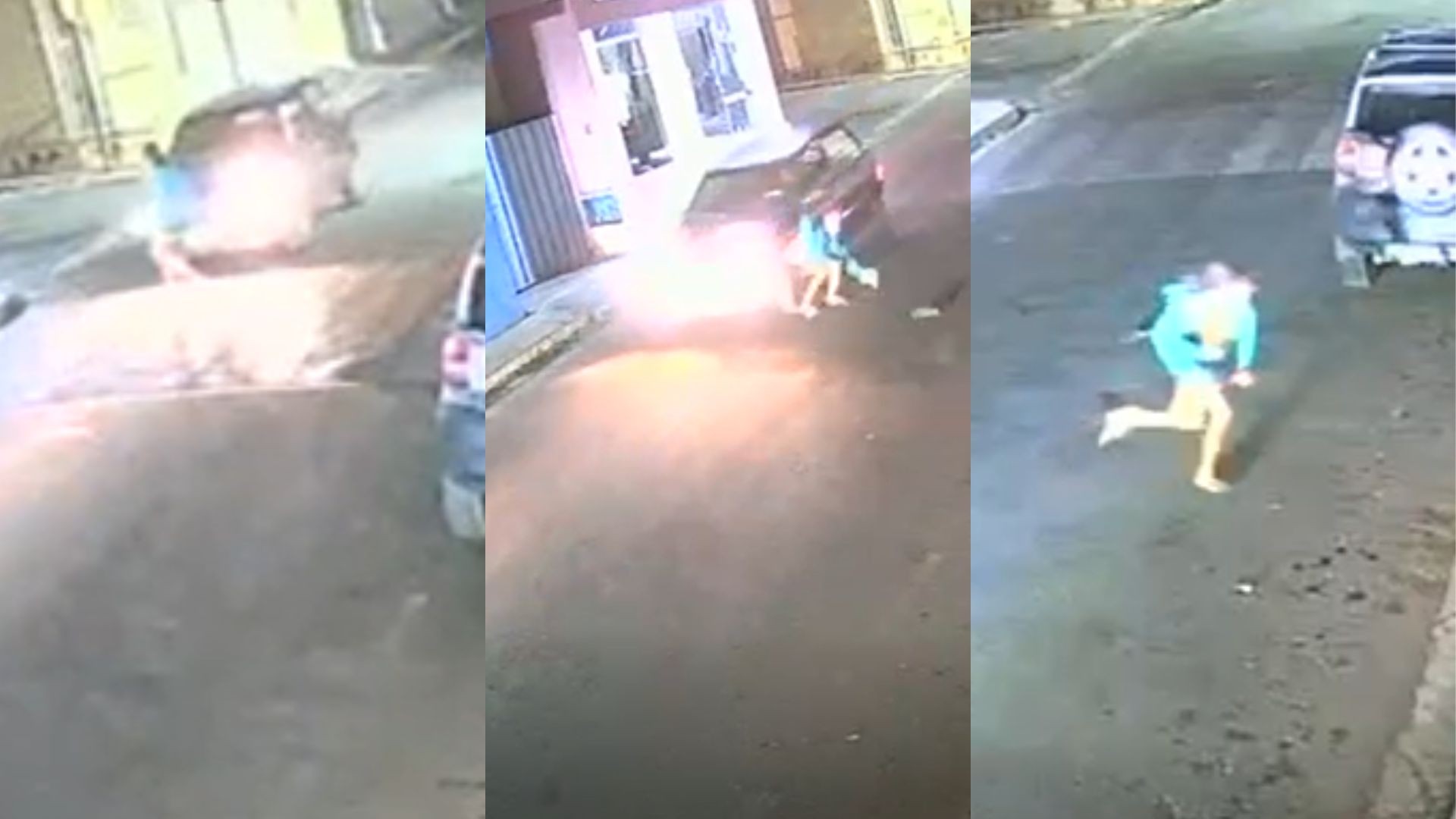 VÍDEO: Menina de 10 anos é atropelada por carro ao atravessar na faixa e se levanta sozinha em MG