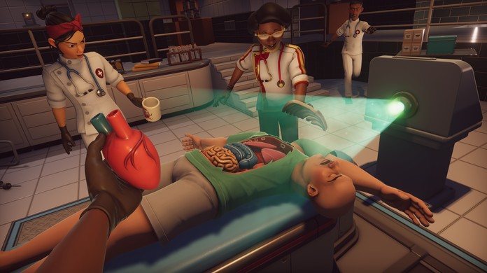 SURGEON SIMULATOR 2  JOGO COOP PARA ATÉ 4 PESSOAS PT-BR 