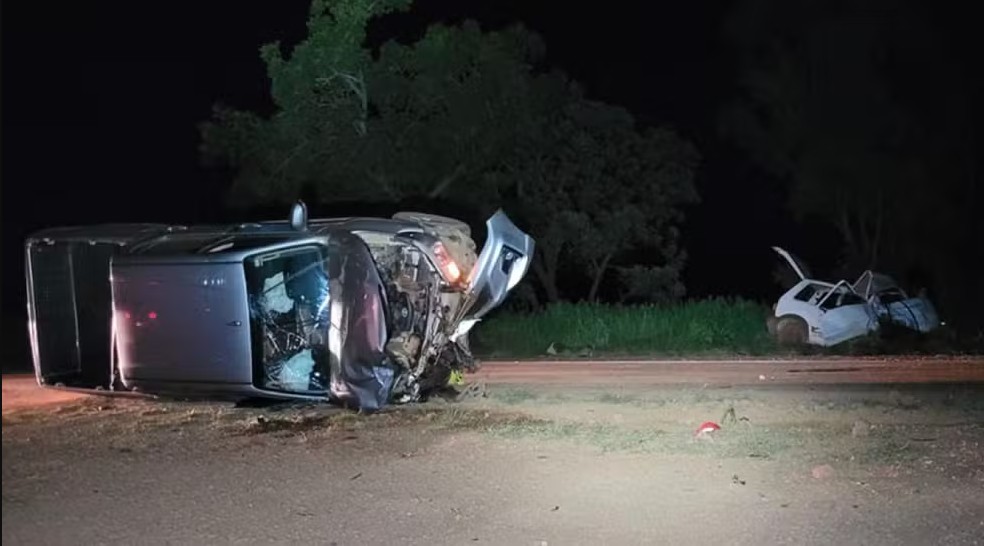Motorista de caminhonete envolvido em acidente que matou três pessoas é preso em flagrante em Canarana (MT)