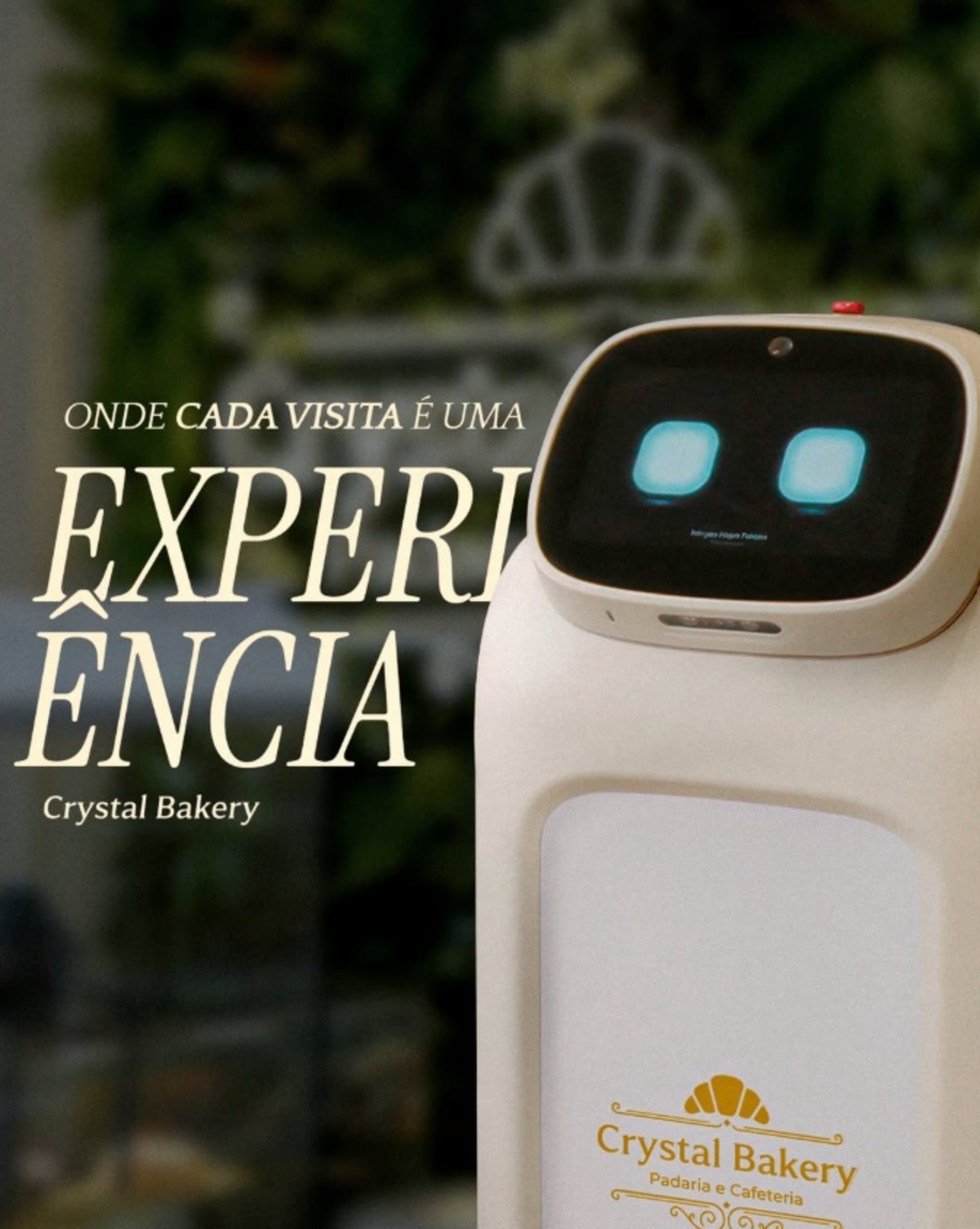 Padaria em Jacareí apresenta robô garçom e sabores que surpreendem