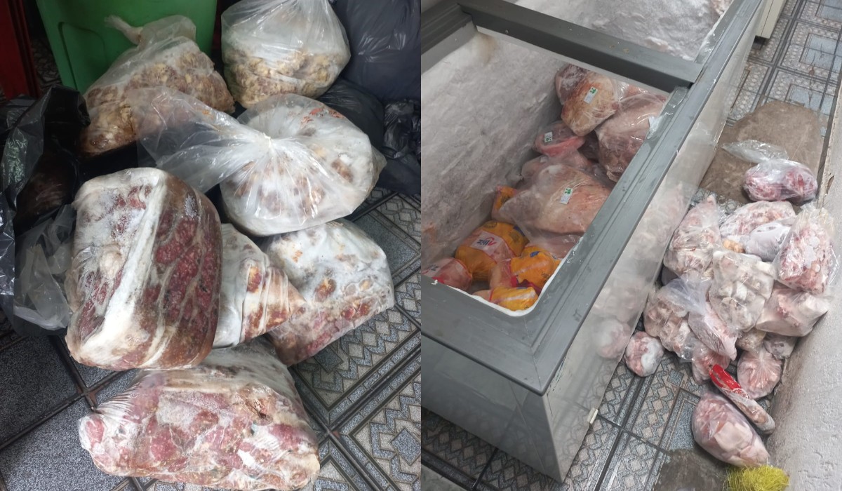Carnes com forte odor e sem identificação: Vigilância Sanitária descarta 728 kg de alimentos de açougue em Americana